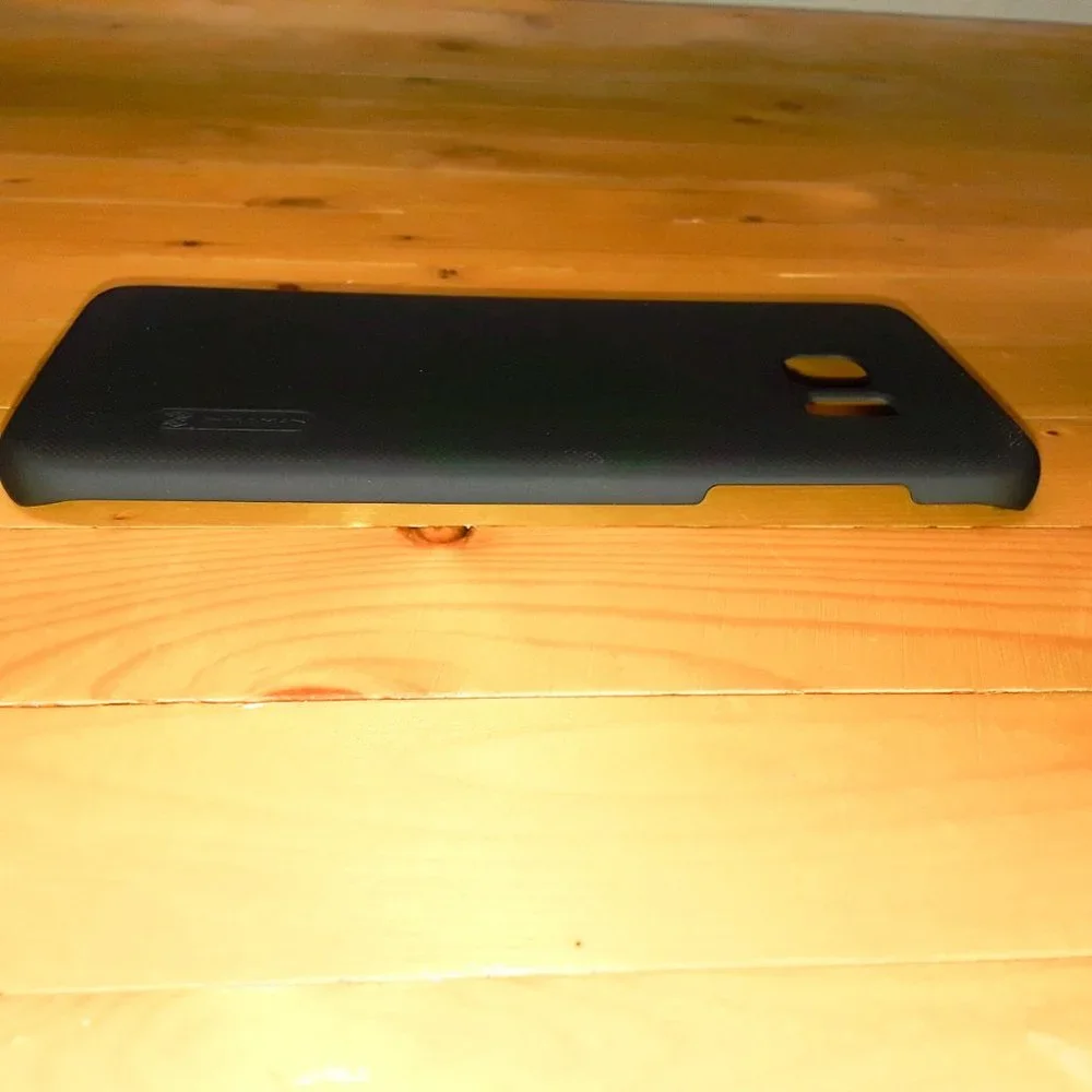 Samsung Galaxy S7 EDGE Matte Black Ultra Slim Hard Phone Case
